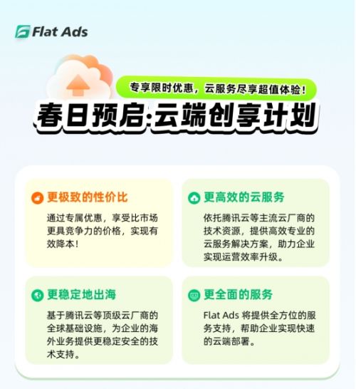 Flat Ads正式官宣成为腾讯云国际官方代理 携手共建企业云端生态(图2)