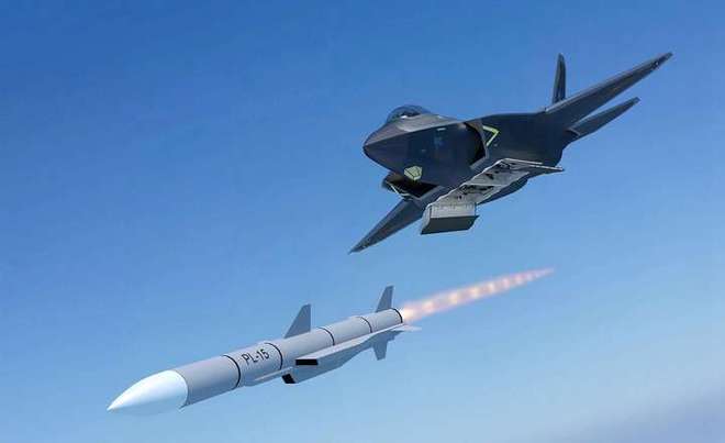 日军官称霹雳15E“反向虚标”中国自用版能把日本F35击落在机场(图3)